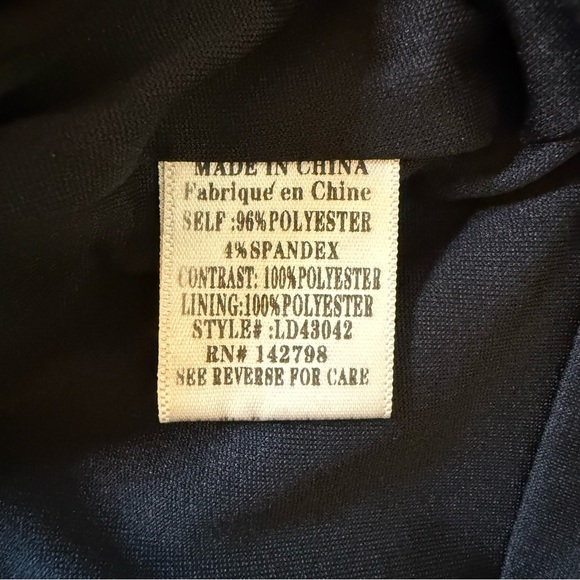 Loveriche Women’s High Neck Mini Dress With Lace Bell Sleeves Size Small 2/$25 - Picture 8 of 11